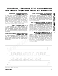 MAX1253BEUE+T Datasheet Page 17