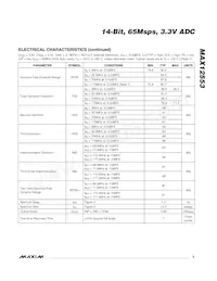 MAX12553ETL+G3U Datasheet Page 3