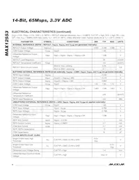 MAX12553ETL+G3U Datasheet Page 4