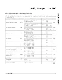 MAX12554ETL+D Datasheet Page 3