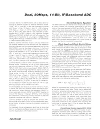 MAX12558ETK+T Datasheet Page 17