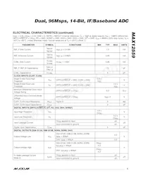 MAX12559ETK+TD Datasheet Page 5