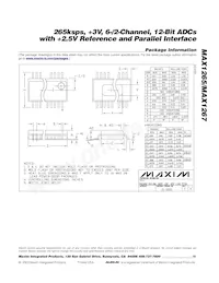 MAX1265BCEI+ Datasheet Page 19