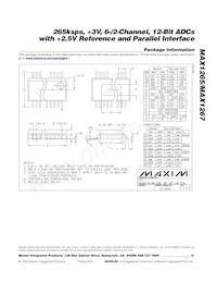 MAX1265BCEI+數據表 頁面 19