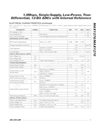 MAX1276CTC+T Datasheet Page 3