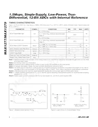MAX1277ACTC+T Datasheet Page 4