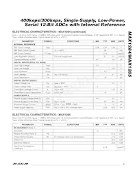MAX1285BCSA-T Datasheet Page 3