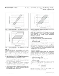 MAX1301BEUP+T Datasheet Page 21