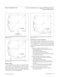 MAX1301BEUP+T Datasheet Page 22