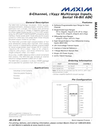 MAX1302BEUG+T Datasheet Cover
