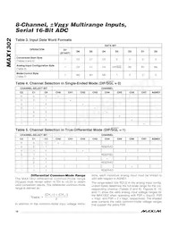 MAX1302BEUG+T Datasheet Page 18