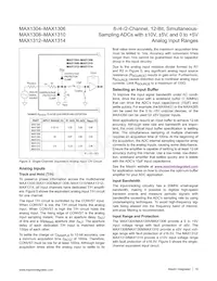 MAX1309ECM/V+T Datasheet Pagina 19