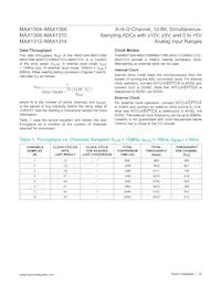 MAX1309ECM/V+T Datasheet Page 20