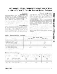 MAX1311ECM+T Datasheet Page 21