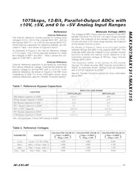 MAX1311ECM+T 데이터 시트 페이지 21