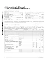 MAX1327ECM+T Datenblatt Seite 2