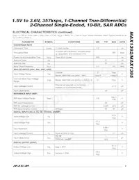 MAX1392ETB+T Datasheet Page 3