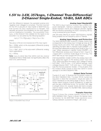 MAX1392ETB+T Datasheet Page 9