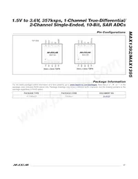 MAX1392ETB+T Datasheet Page 17