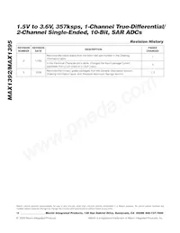 MAX1392ETB+T Datasheet Pagina 18