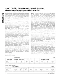 MAX1402CAI+T Datasheet Page 16