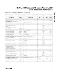 MAX1420CCM+TD Datasheet Page 3