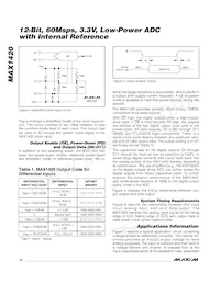 MAX1420CCM+TD Datasheet Page 12