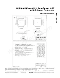 MAX1420CCM+TD Datasheet Pagina 17