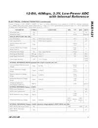 MAX1421ECM+TD Datasheet Page 3