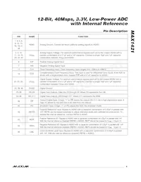 MAX1421ECM+TD Datasheet Page 9