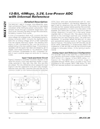 MAX1421ECM+TD Datasheet Page 10