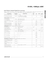 MAX1426EAI+ Datasheet Page 3