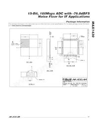 MAX1430ETN+TD Datasheet Page 17