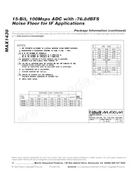 MAX1430ETN+TD Datasheet Pagina 18