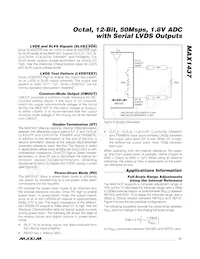 MAX1437ECQ+TD數據表 頁面 17