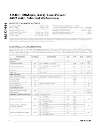 MAX1444EHJ+T Datasheet Page 2