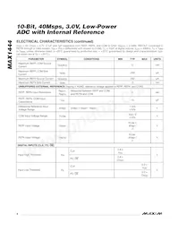 MAX1444EHJ+T Datasheet Page 4