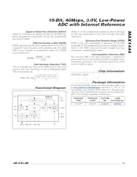 MAX1444EHJ+T Datasheet Page 19