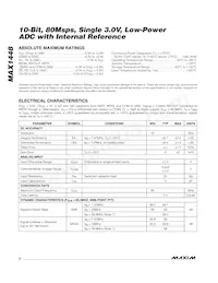 MAX1448EHJ+T Datasheet Page 2
