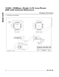 MAX1449EHJ+T Datasheet Page 20