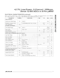 MAX145BCUA+T Datasheet Page 3