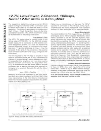 MAX145BCUA+T Datasheet Page 8