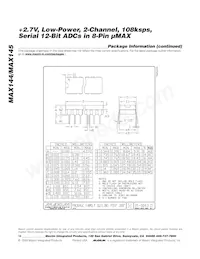 MAX145BCUA+T Datasheet Page 16
