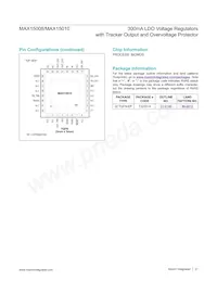 MAX15010ATJ+T Datasheet Page 21