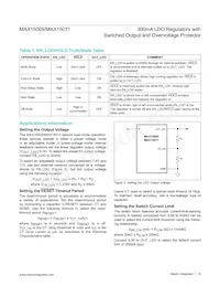 MAX15011ATJ+T Datasheet Page 15