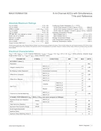 MAX156AEWI/GG8 Datasheet Page 2