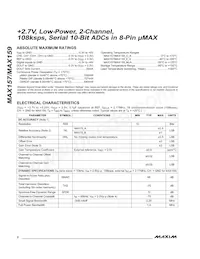 MAX157ACUA+T Datasheet Pagina 2