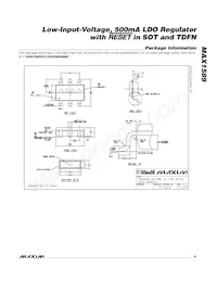 MAX1589ETT300+T Datasheet Page 9