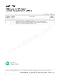 MAX1792EUA18+TG002 Datasheet Page 10