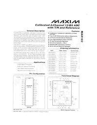MAX182BEWI Datasheet Cover